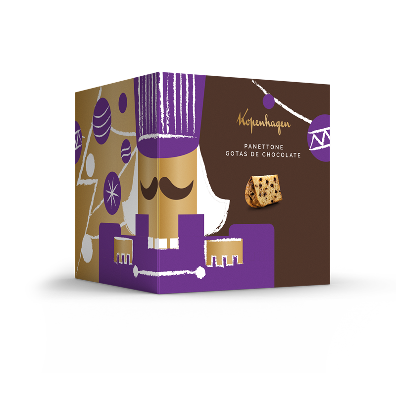 Panettone com Gotas de Chocolate 550g