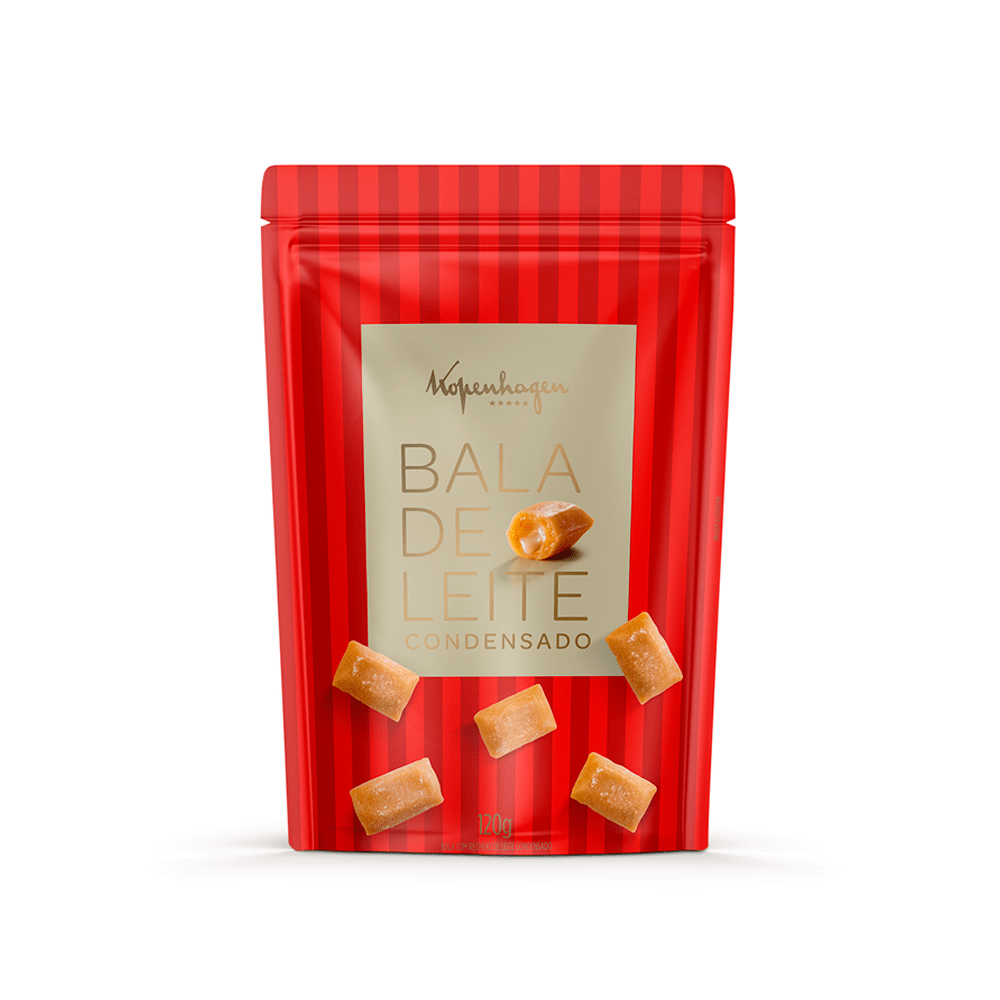 Bala de Leite On The Go 120g
