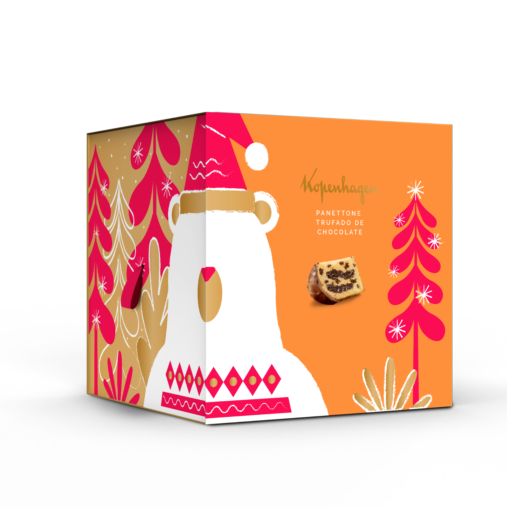 Panettone Trufado Chocolate 660g