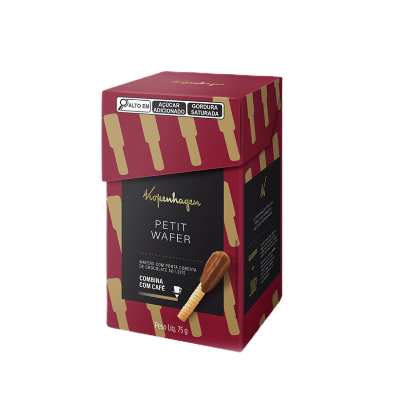 Petit Wafer Ao Leite 75g